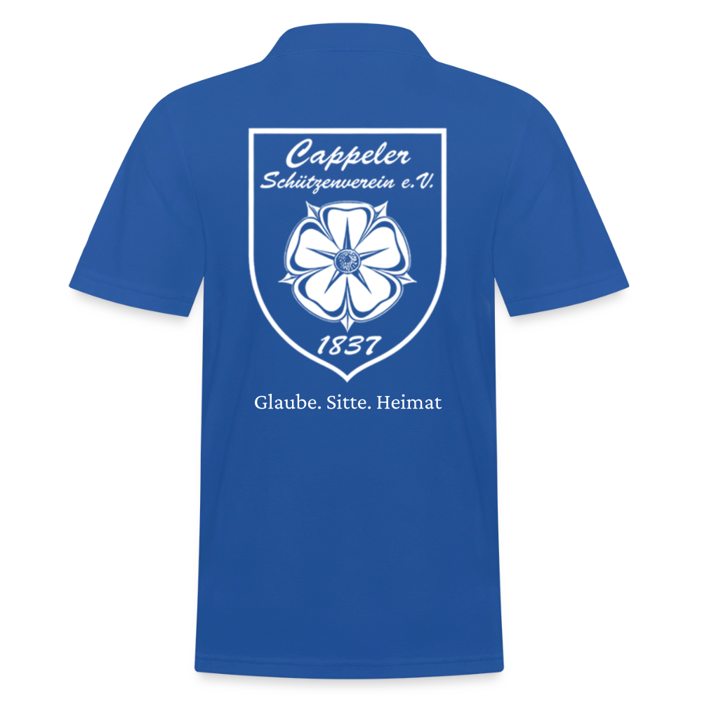 Cappeler Schützenverein Poloshirt - Royalblau