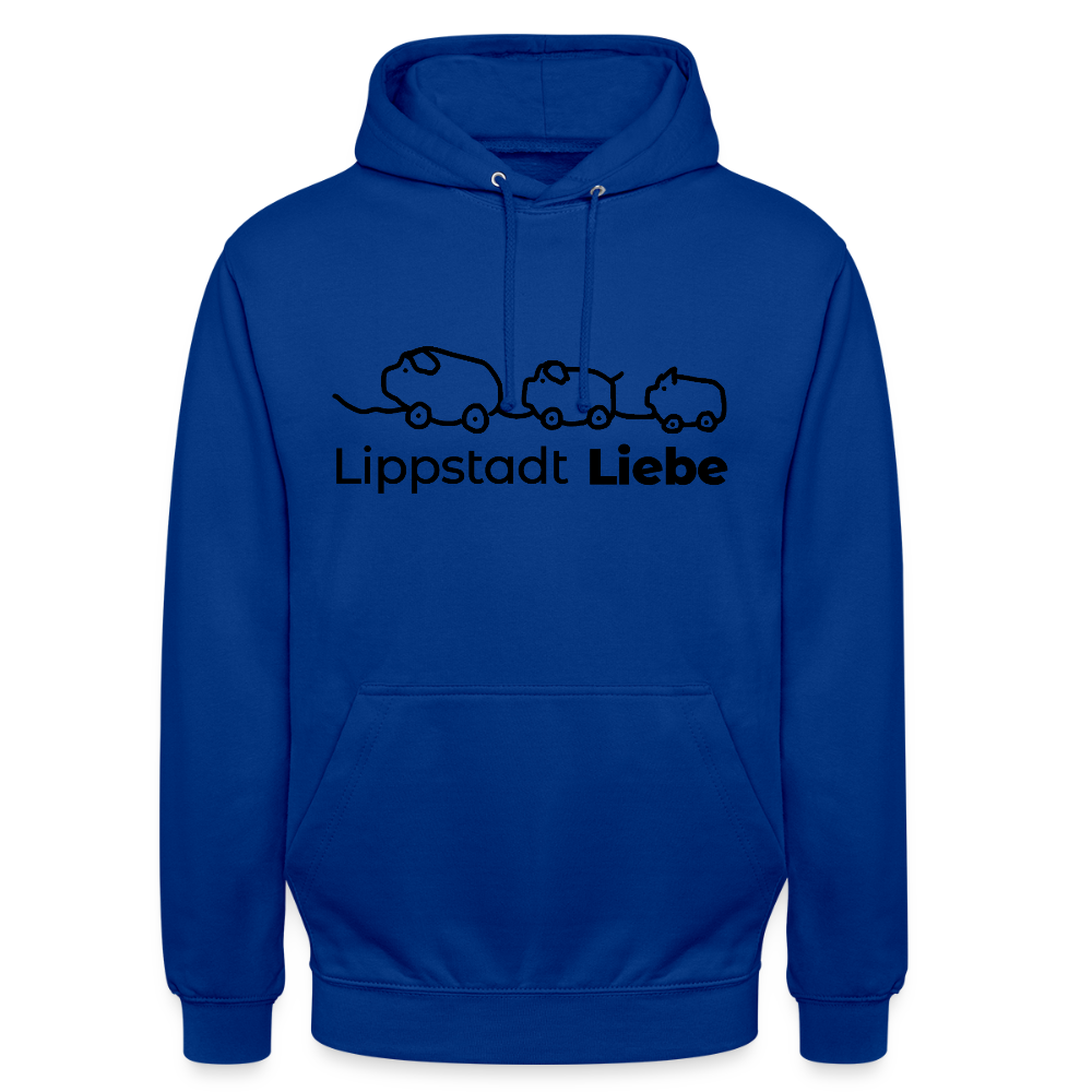 Holzschweine Männer Hoodie – Lippstadt Liebe Edition - Royalblau