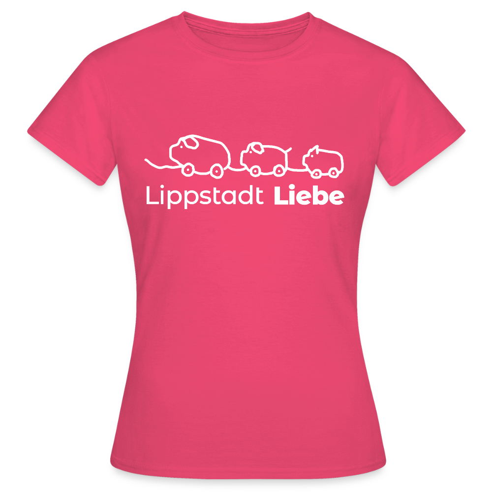 Holzschweine Damen T-Shirt – Lippstadt Liebe Edition - Azalea