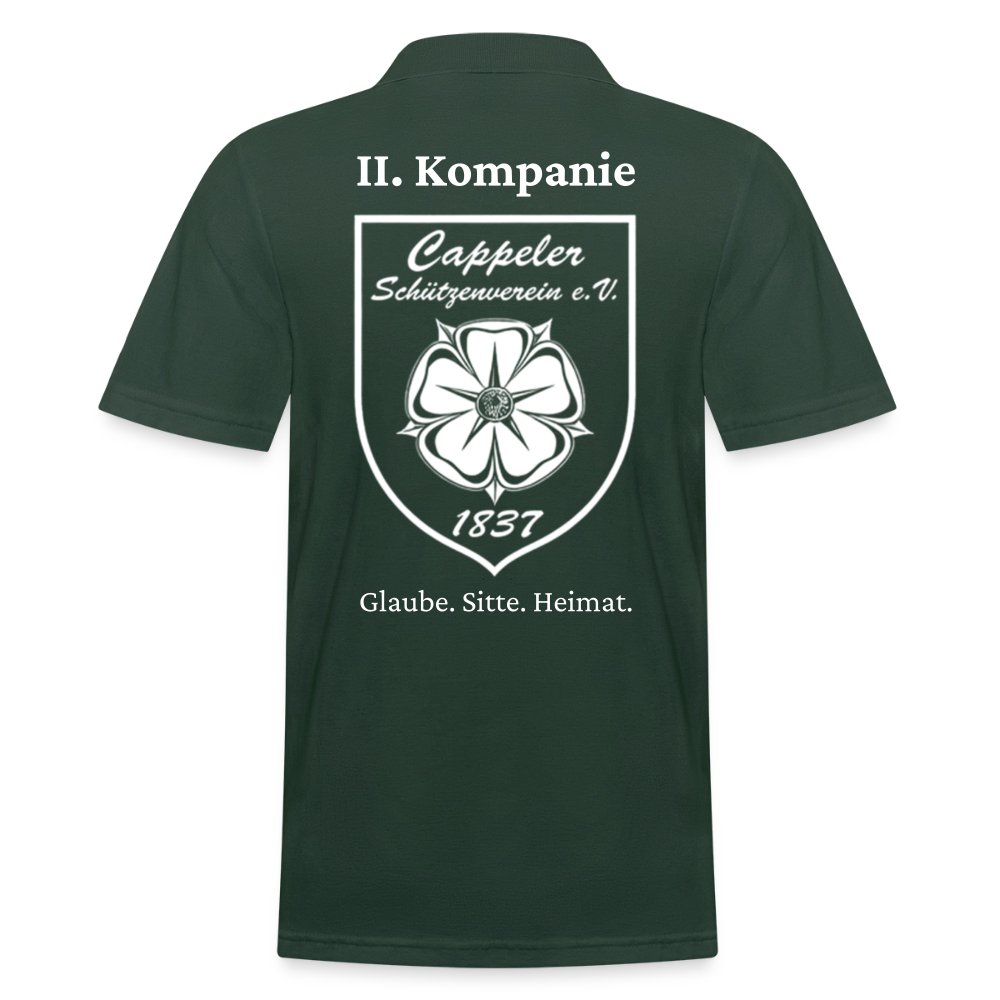 Cappeler Schützenverein Poloshirt - II. Kompanie - Tannengrün