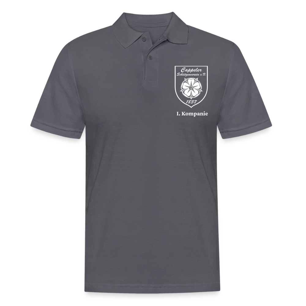 Cappeler Schützenverein Poloshirt - I. Kompanie - Anthrazit