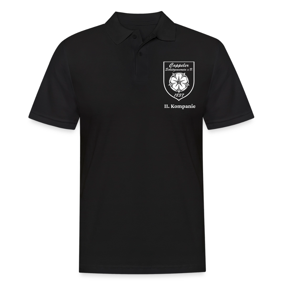 Cappeler Schützenverein Poloshirt - II. Kompanie - Schwarz