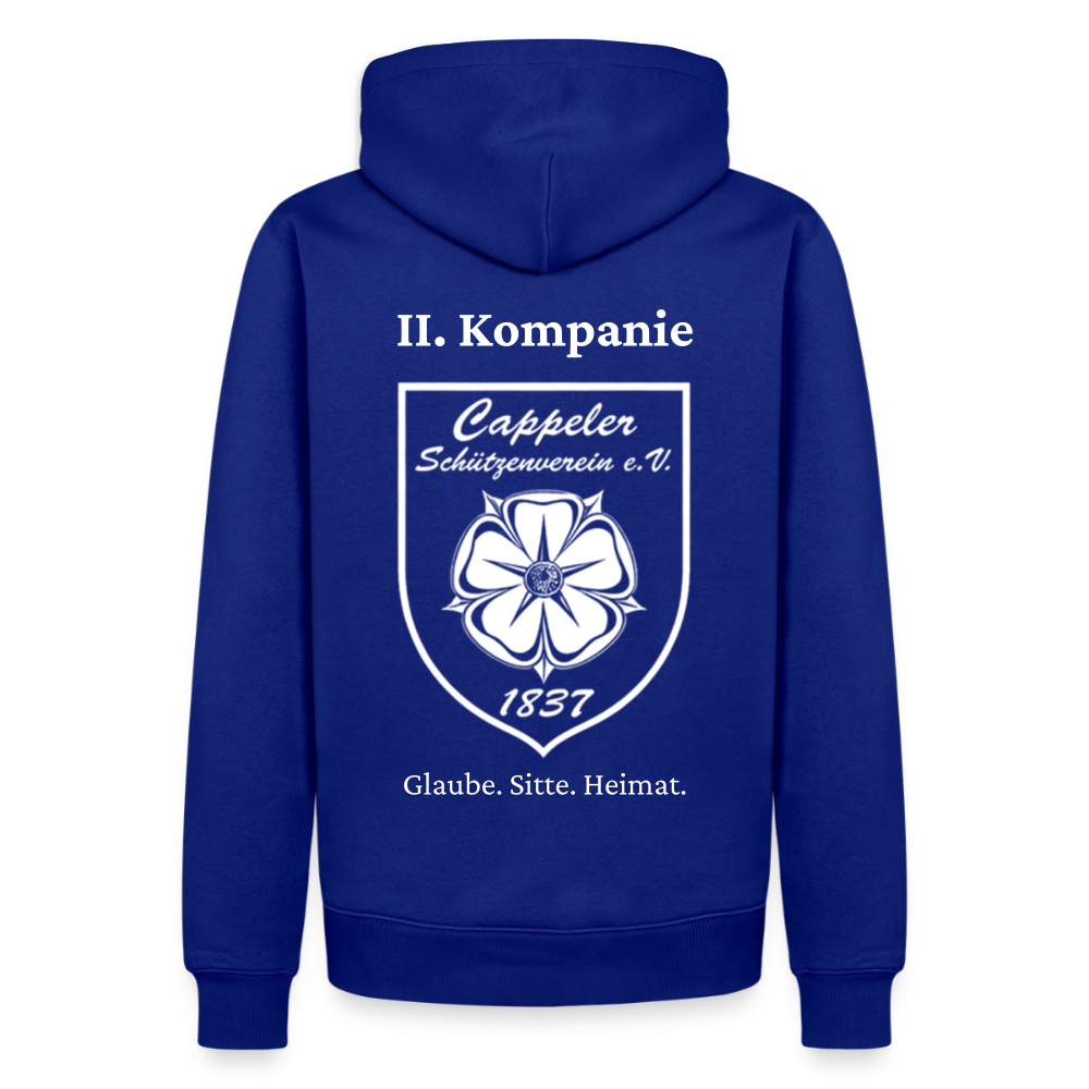 Cappeler Schützenverein Hoodie - II. Kompanie - Royalblau