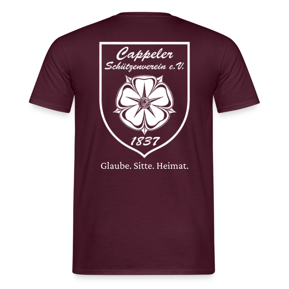 Cappeler Schützenverein T-Shirt - Ziegelrot
