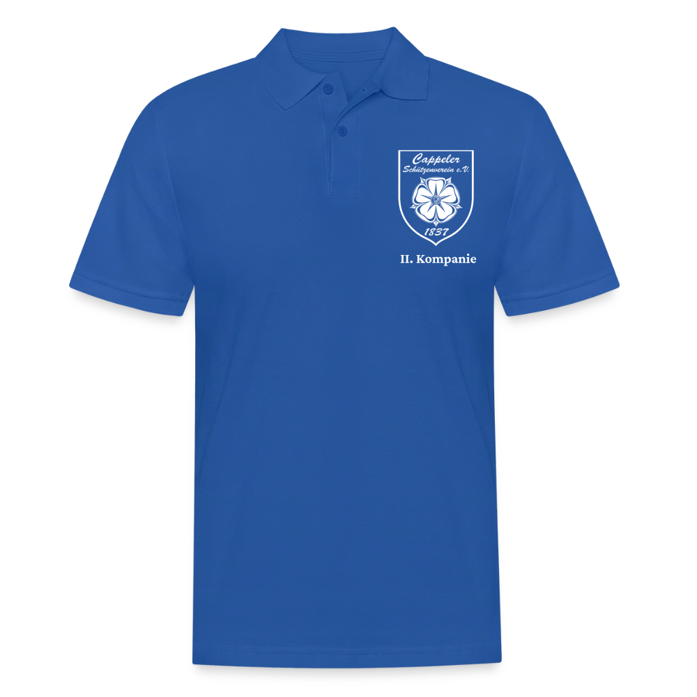 Cappeler Schützenverein Poloshirt - II. Kompanie - Royalblau