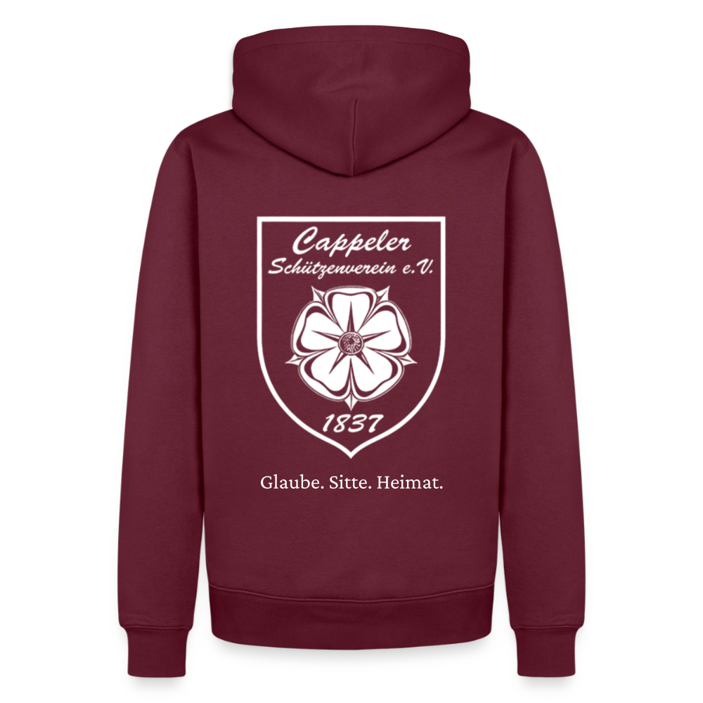Cappeler Schützenverein Hoodie - Burgunderrot