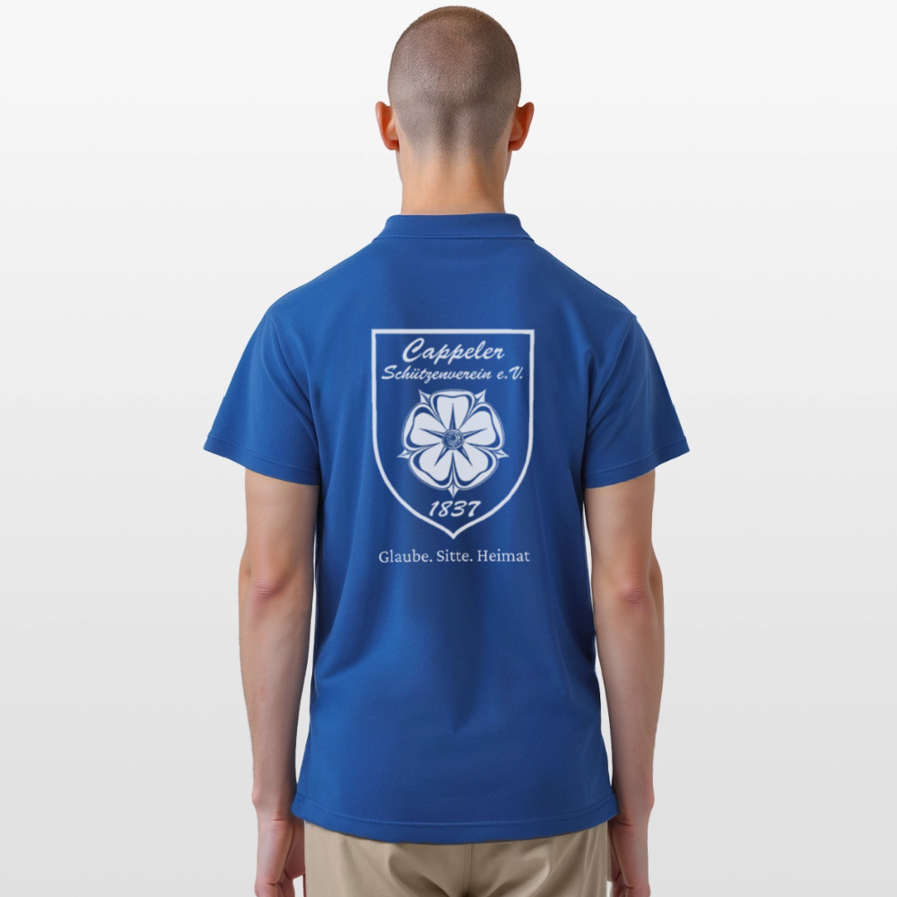 Cappeler Schützenverein Poloshirt - Royalblau
