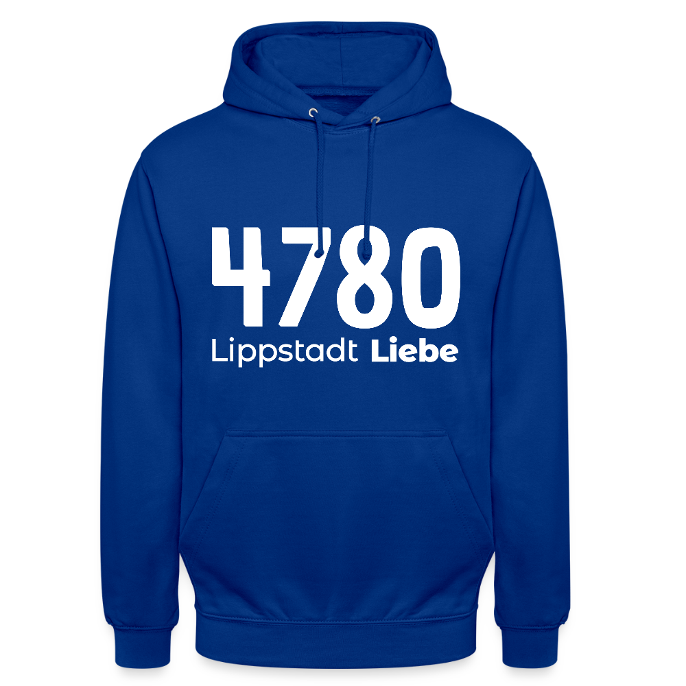 4780 Hoodie Unisex – Lippstadt Liebe Edition - Royalblau