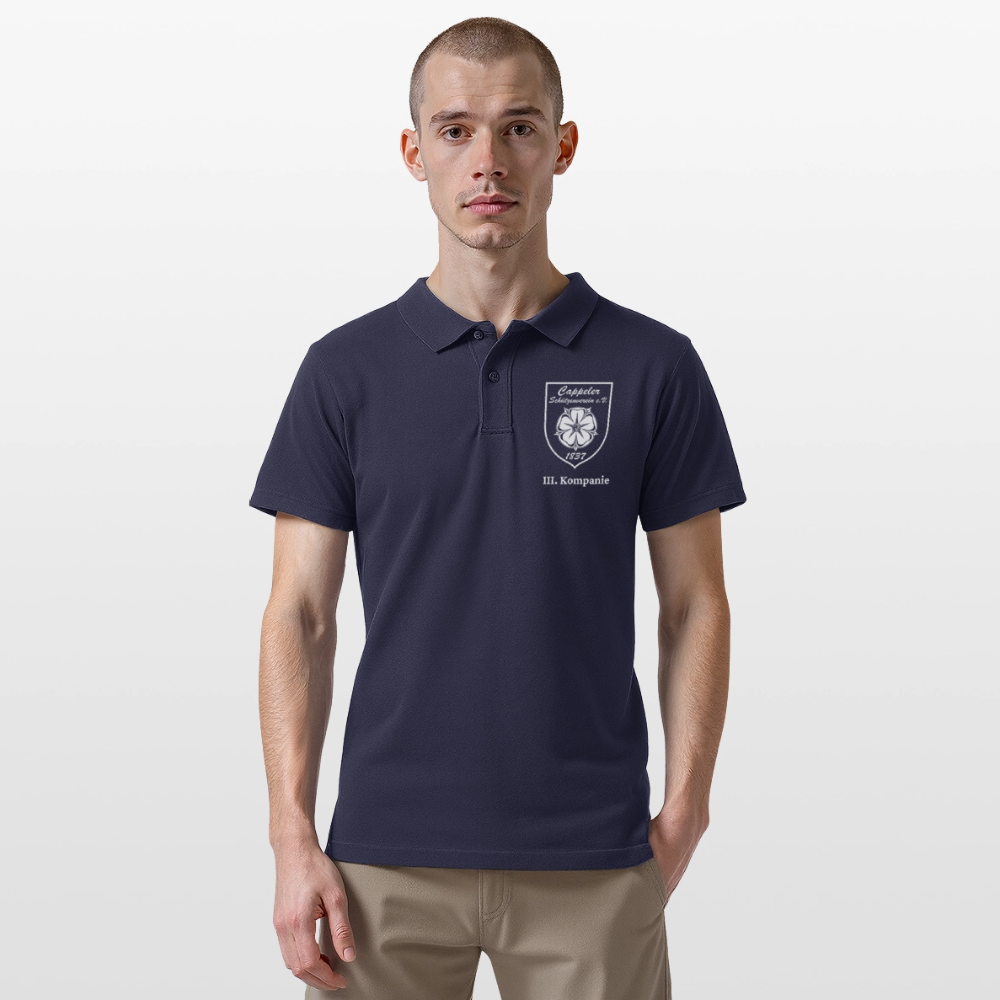 Cappeler Schützenverein Poloshirt - III. Kompanie - Navy