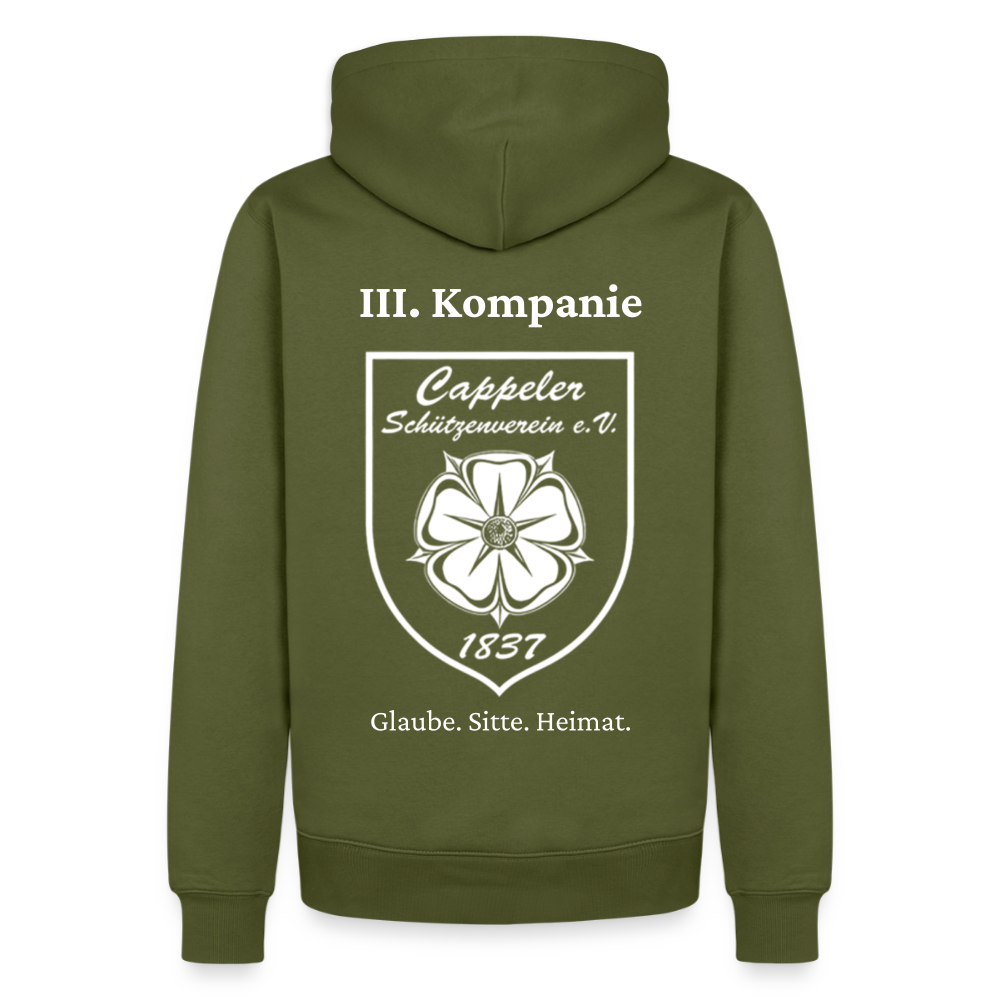 Cappeler Schützenverein Hoodie - III. Kompanie - Khaki