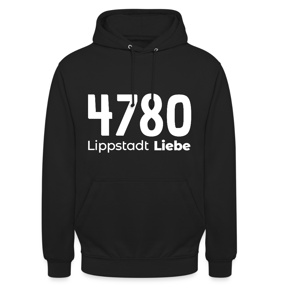 4780 Hoodie Unisex – Lippstadt Liebe Edition - Schwarz
