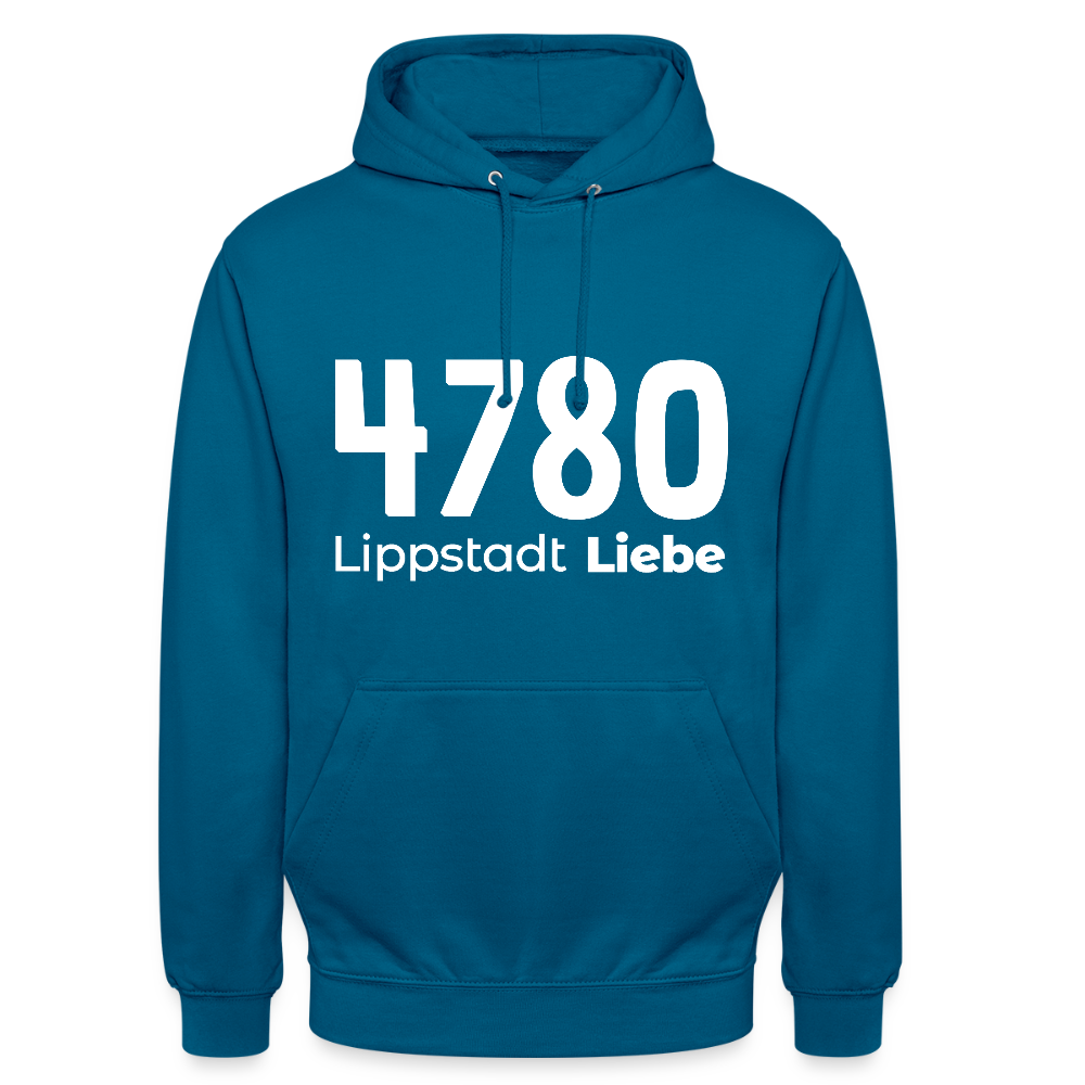 4780 Hoodie Unisex – Lippstadt Liebe Edition - Tiefseeblau 
