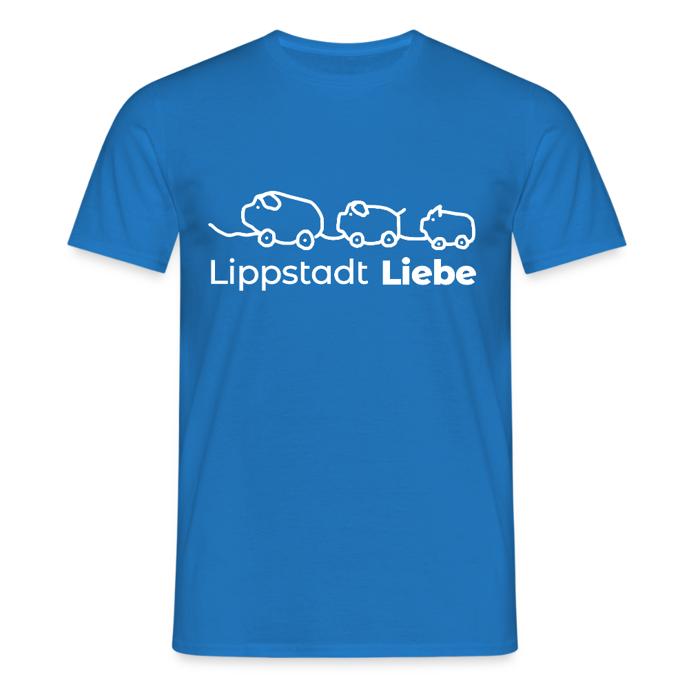 Holzschweine Männer T-Shirt – Lippstadt Liebe Edition - Royalblau
