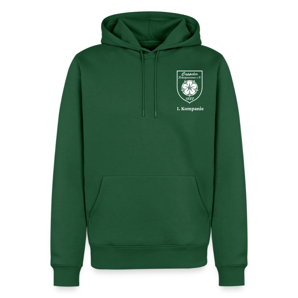 Cappeler Schützenverein Hoodie - I. Kompanie - Flaschengrün