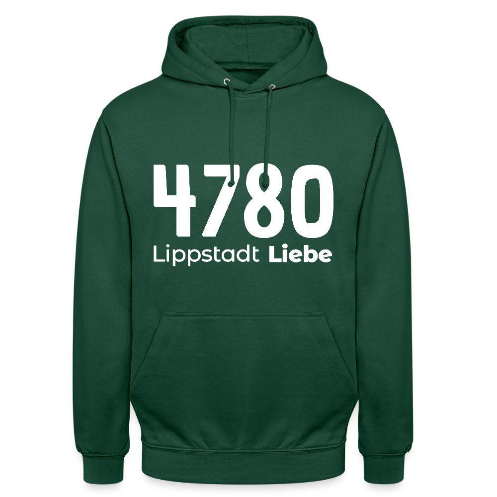 4780 Hoodie Unisex – Lippstadt Liebe Edition - Flaschengrün