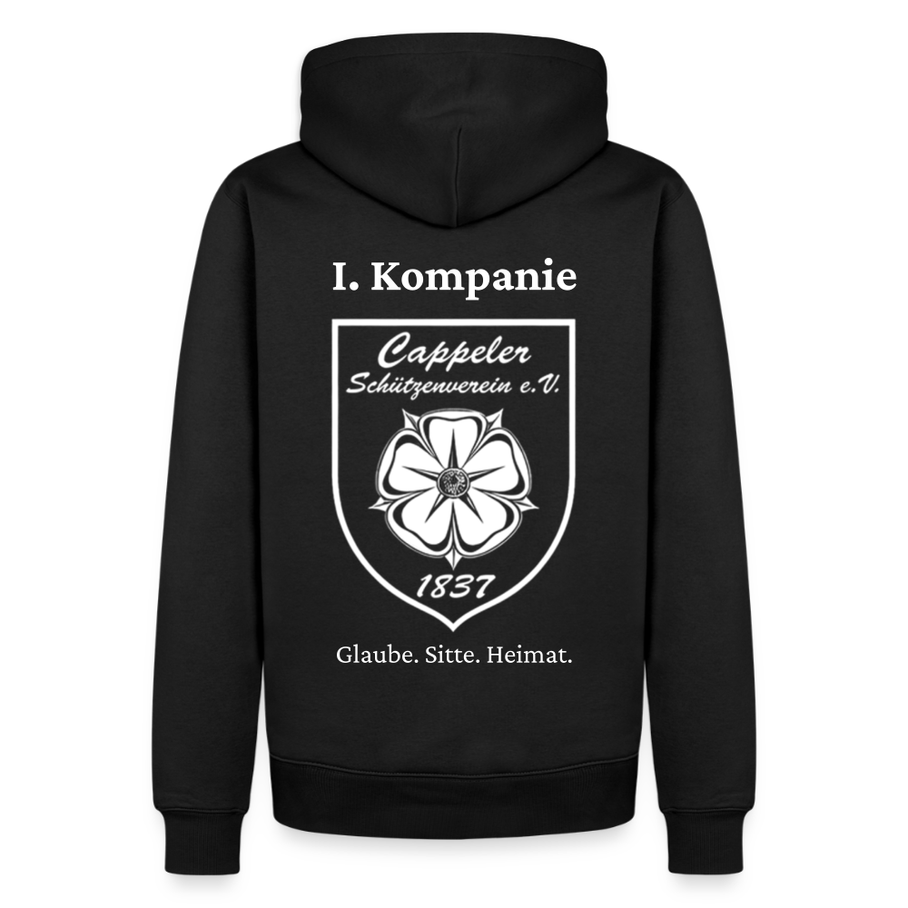Cappeler Schützenverein Hoodie - I. Kompanie - Schwarz