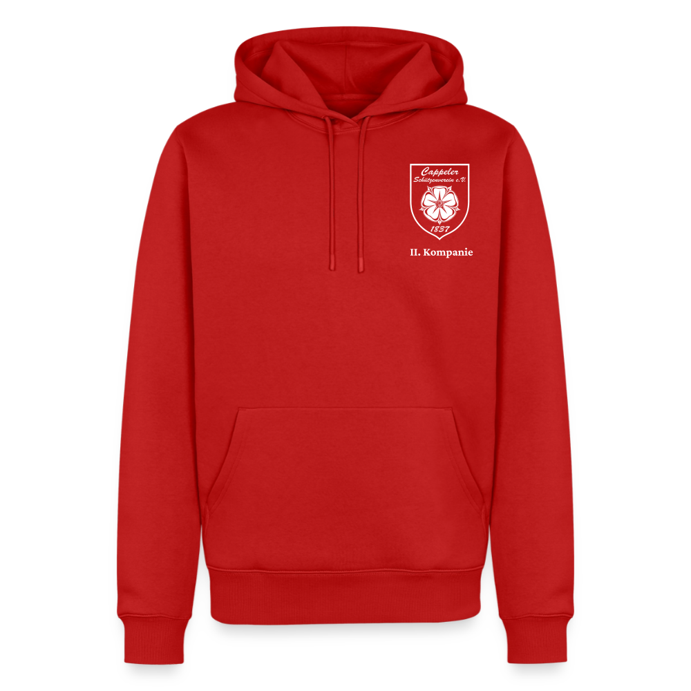 Cappeler Schützenverein Hoodie - II. Kompanie - Rot