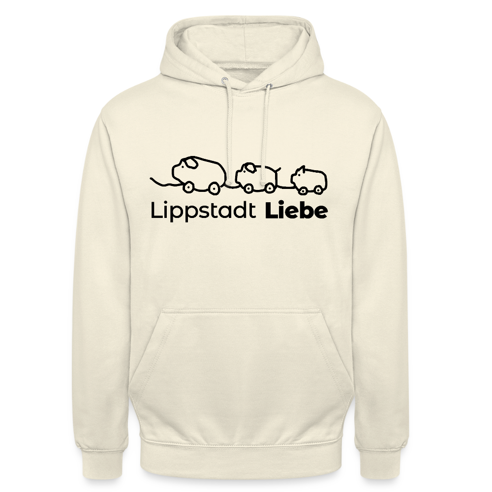 Holzschweine Männer Hoodie – Lippstadt Liebe Edition - Vanille-Milchshake