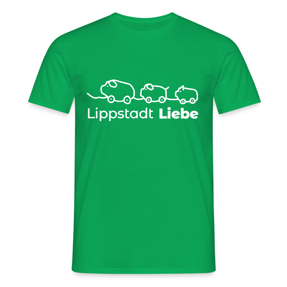 Holzschweine Männer T-Shirt – Lippstadt Liebe Edition - Kelly Green