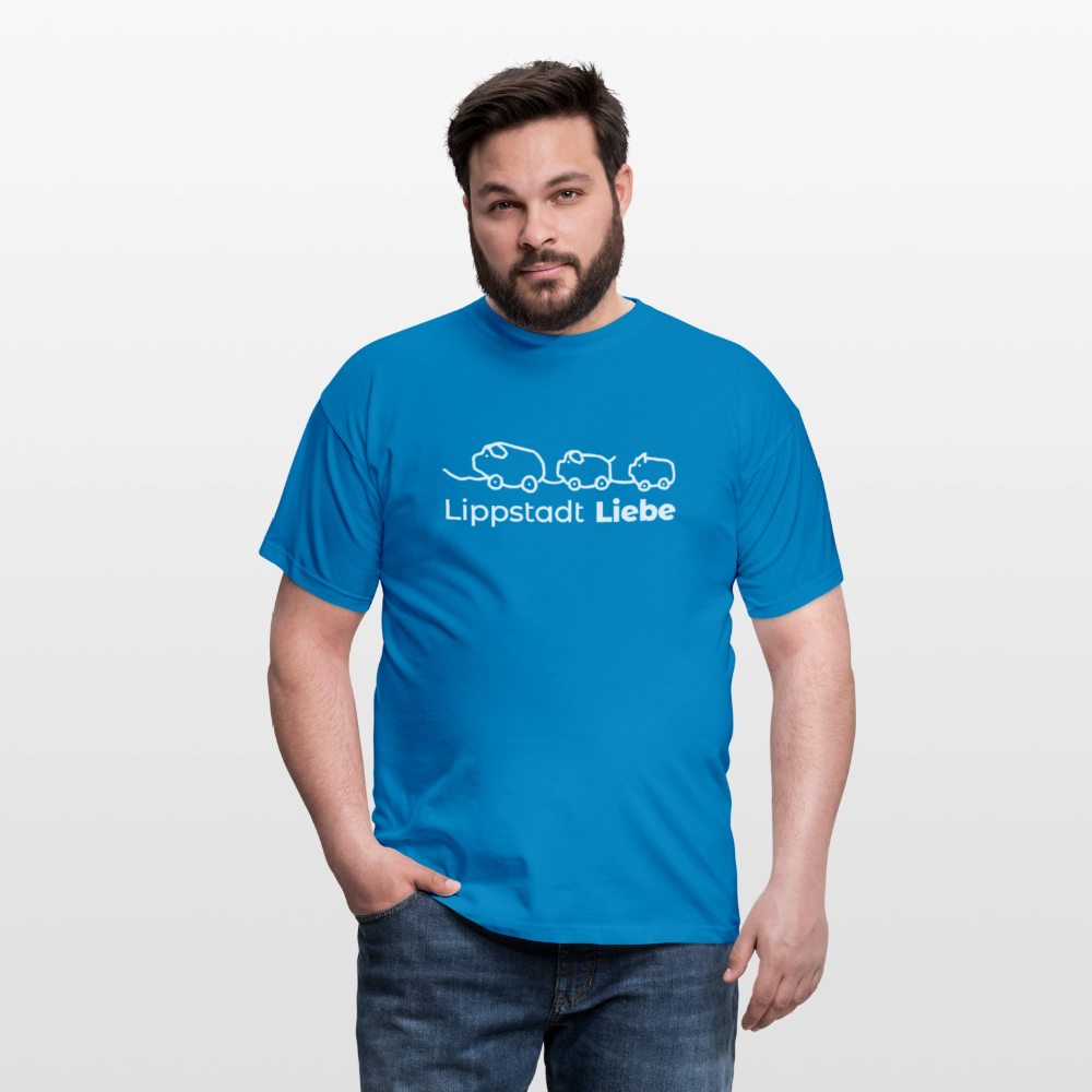 Holzschweine Männer T-Shirt – Lippstadt Liebe Edition - Royalblau