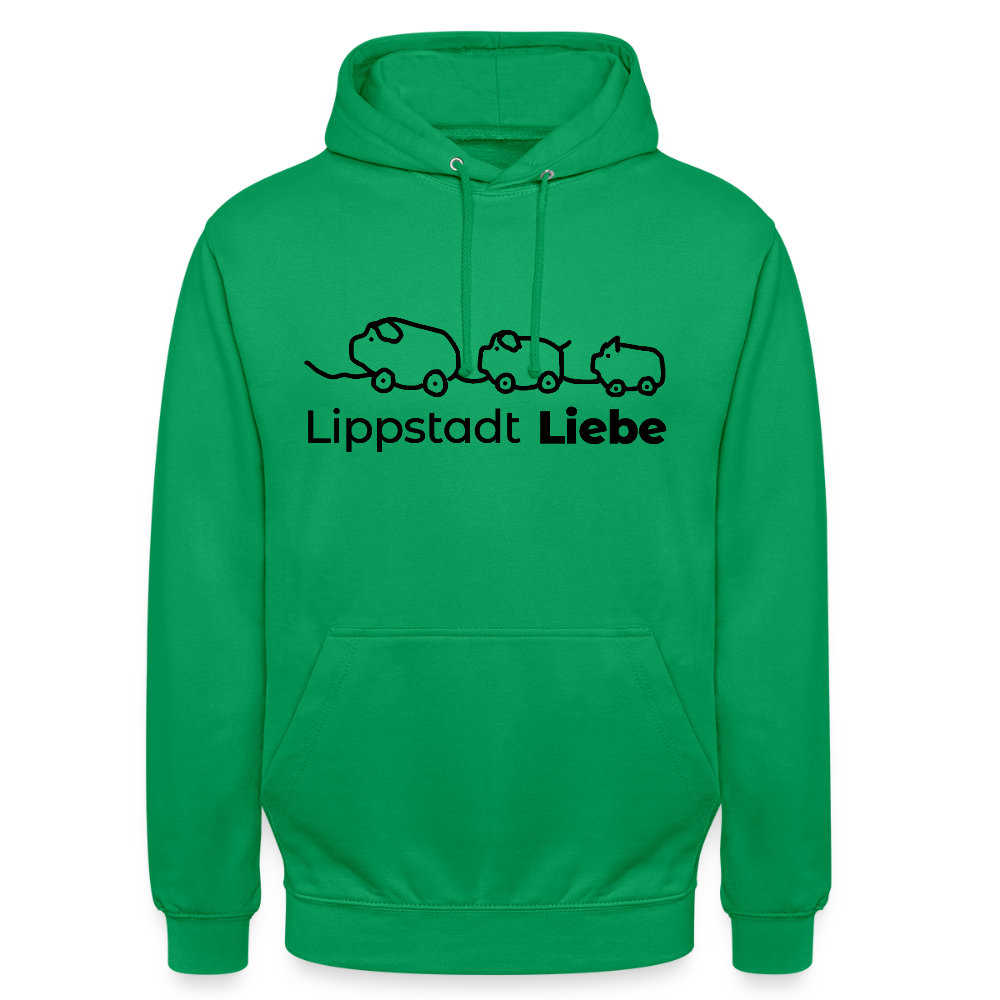 Holzschweine Männer Hoodie – Lippstadt Liebe Edition - Kelly Green