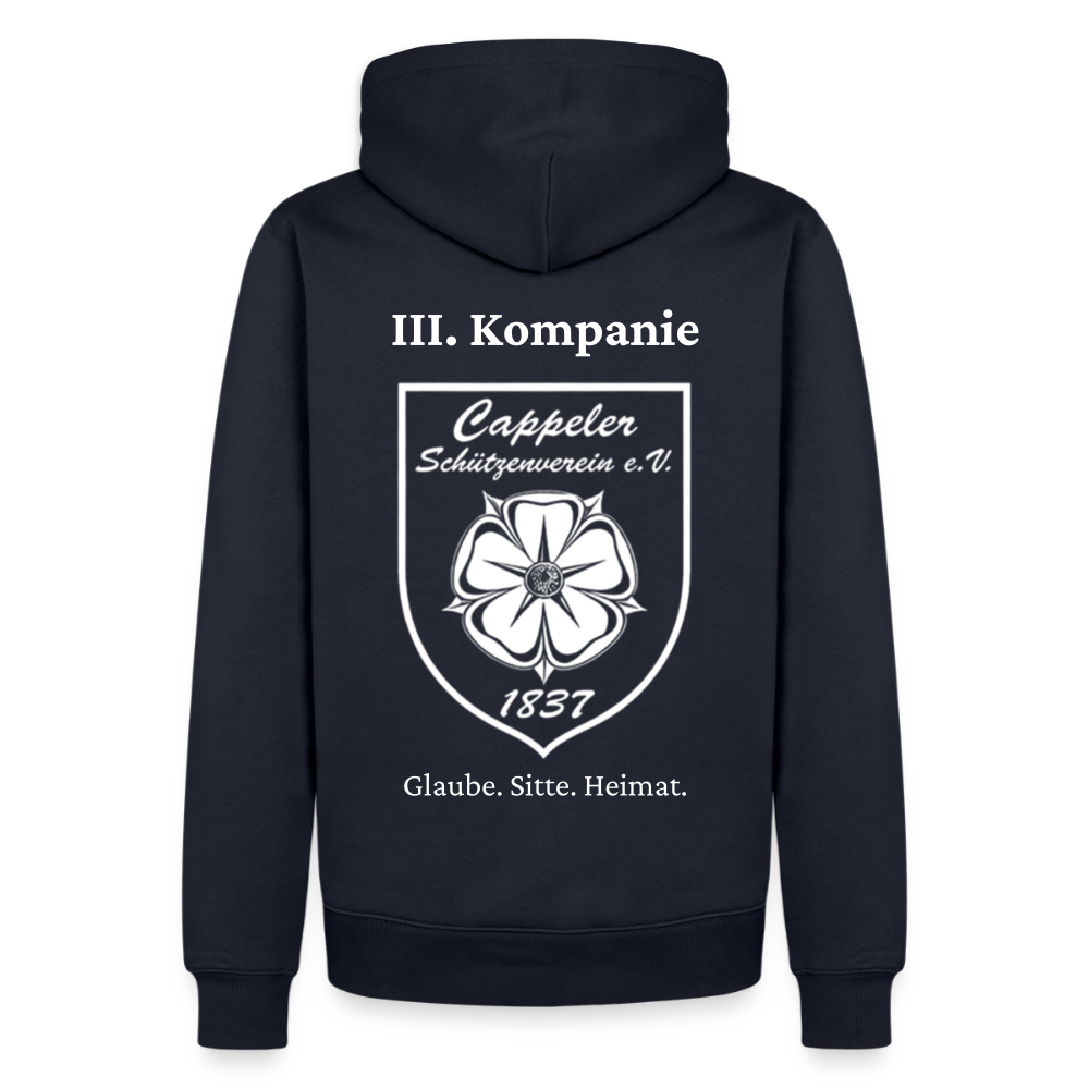 Cappeler Schützenverein Hoodie - III. Kompanie - Navy