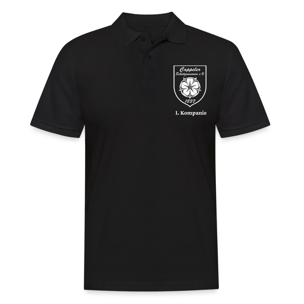 Cappeler Schützenverein Poloshirt - I. Kompanie - Schwarz