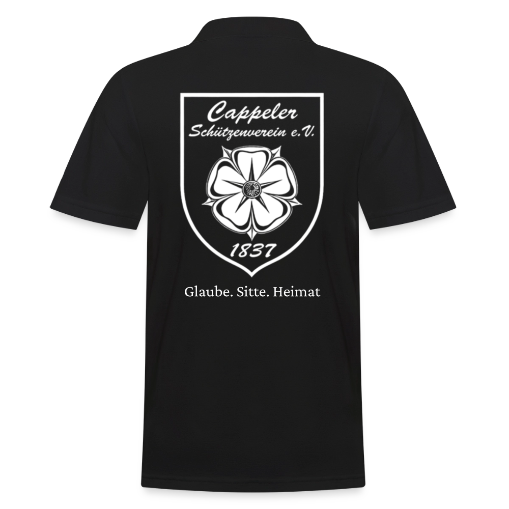 Cappeler Schützenverein Poloshirt - Schwarz