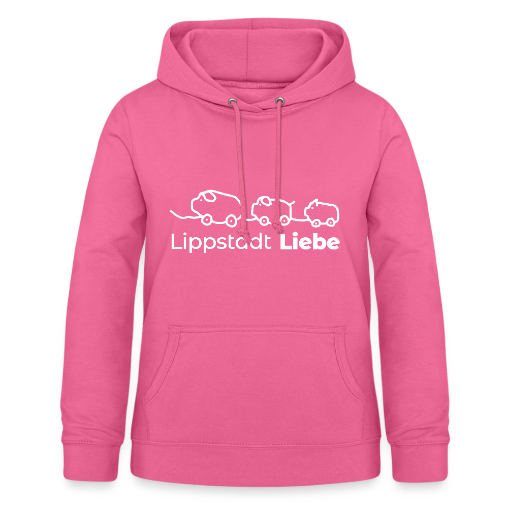 Holzschweine Frauen Hoodie – Lippstadt Liebe Edition - Pink