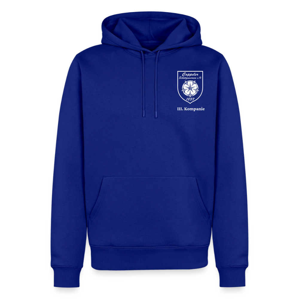 Cappeler Schützenverein Hoodie - III. Kompanie - Royalblau
