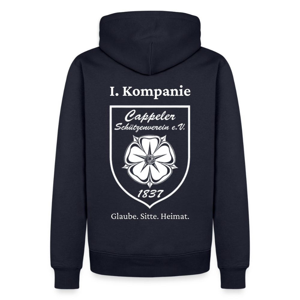 Cappeler Schützenverein Hoodie - I. Kompanie - Navy