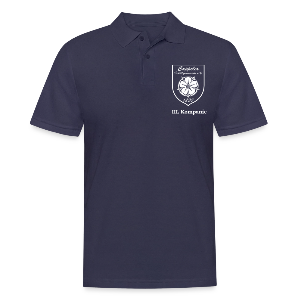 Cappeler Schützenverein Poloshirt - III. Kompanie - Navy