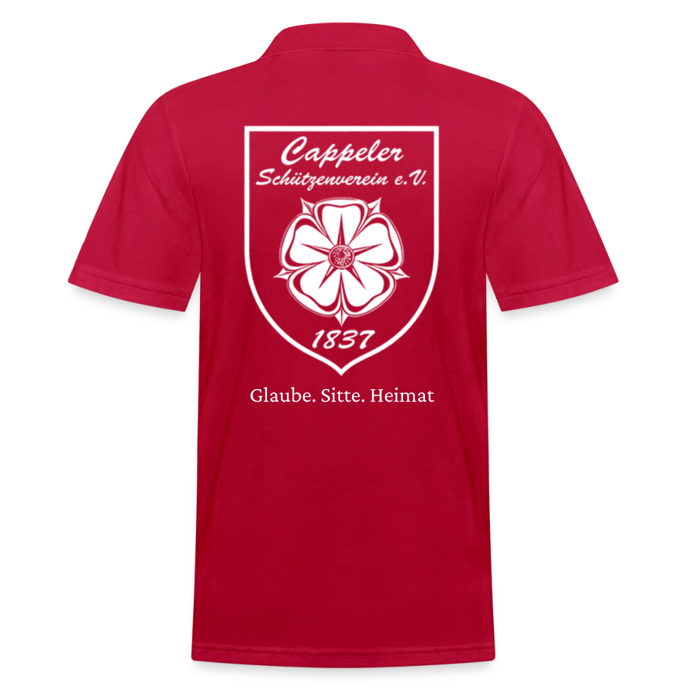 Cappeler Schützenverein Poloshirt - cherry red