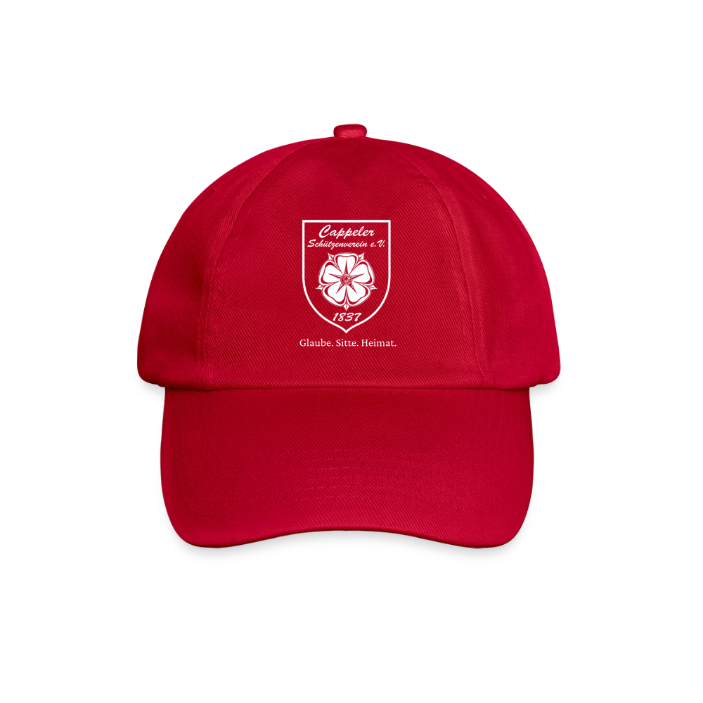 Cappeler Schützenverein Baseballkappe - klassisch Rot