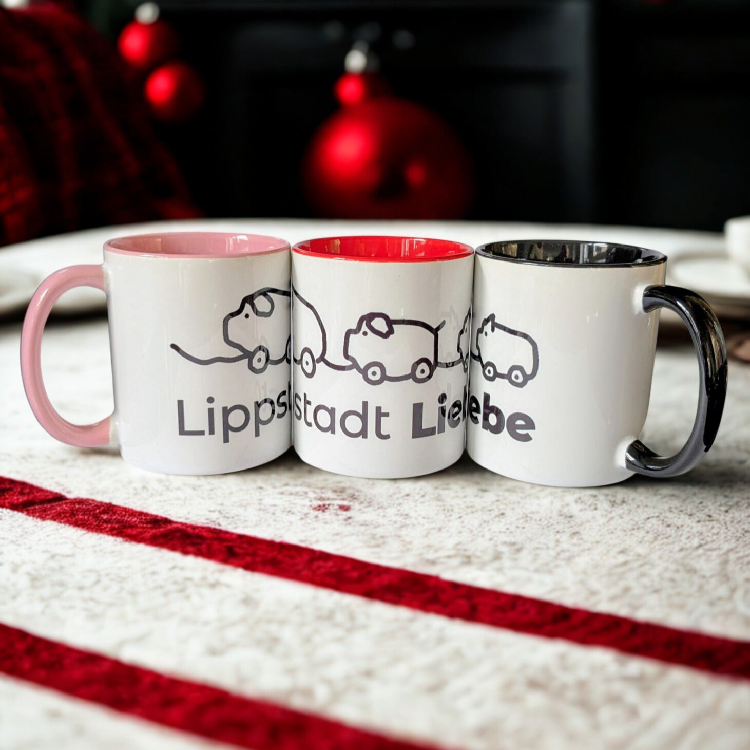 Lippstadt Liebe Schweinchen Tasse