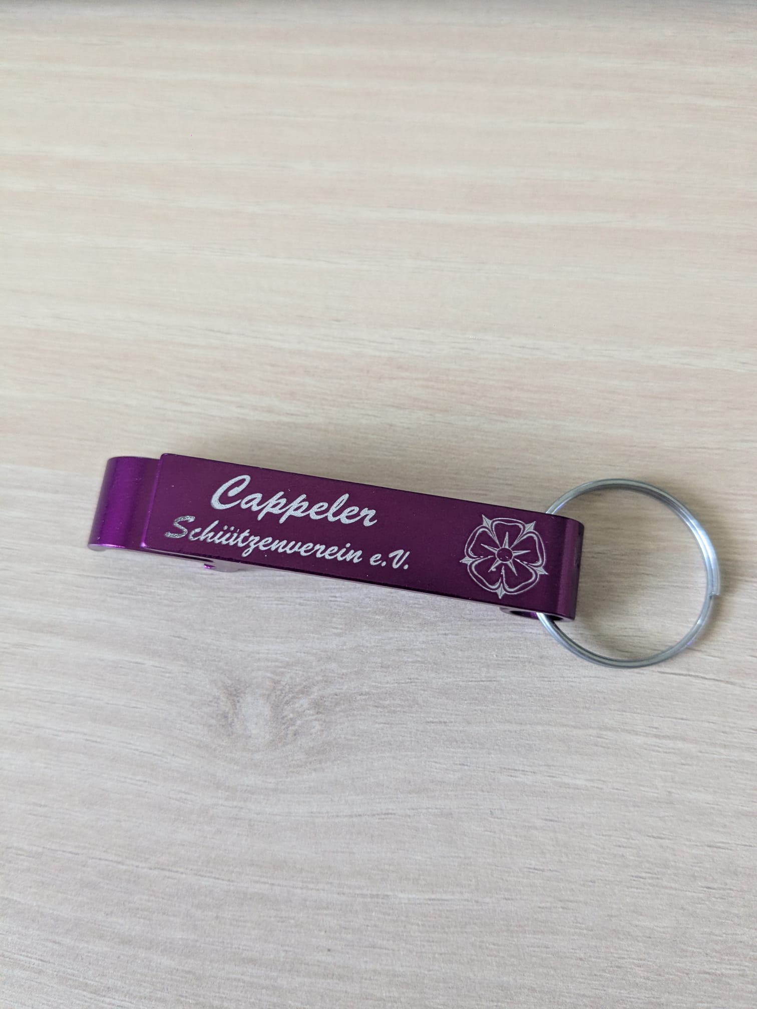 Cappeler Schützenverein - Aluminium Flaschenöffner