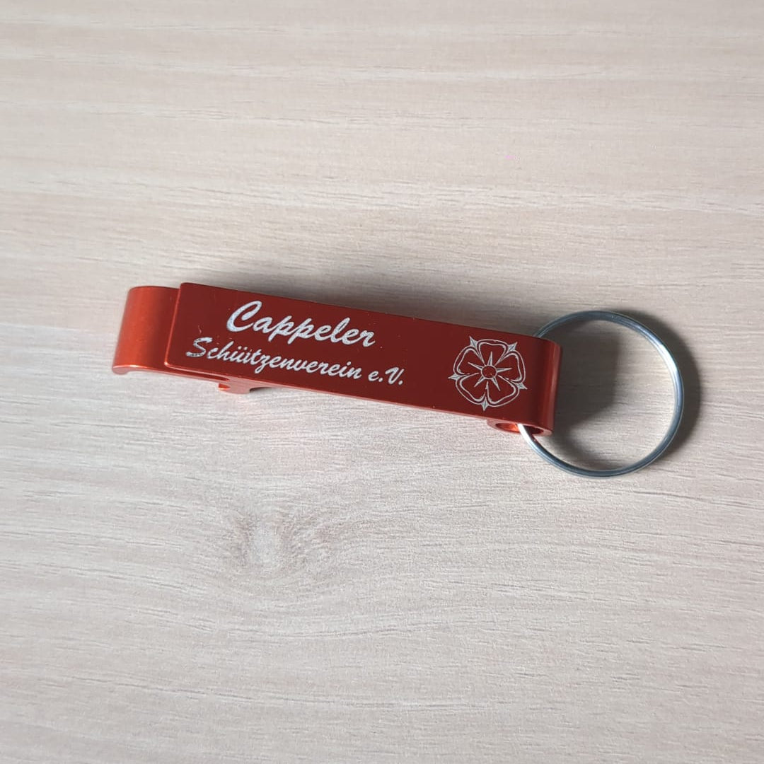 Cappeler Schützenverein - Aluminium Flaschenöffner